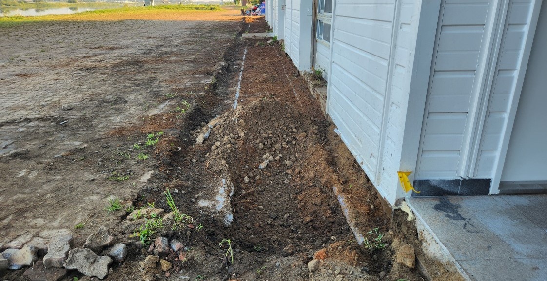 녹지경계석 철거2